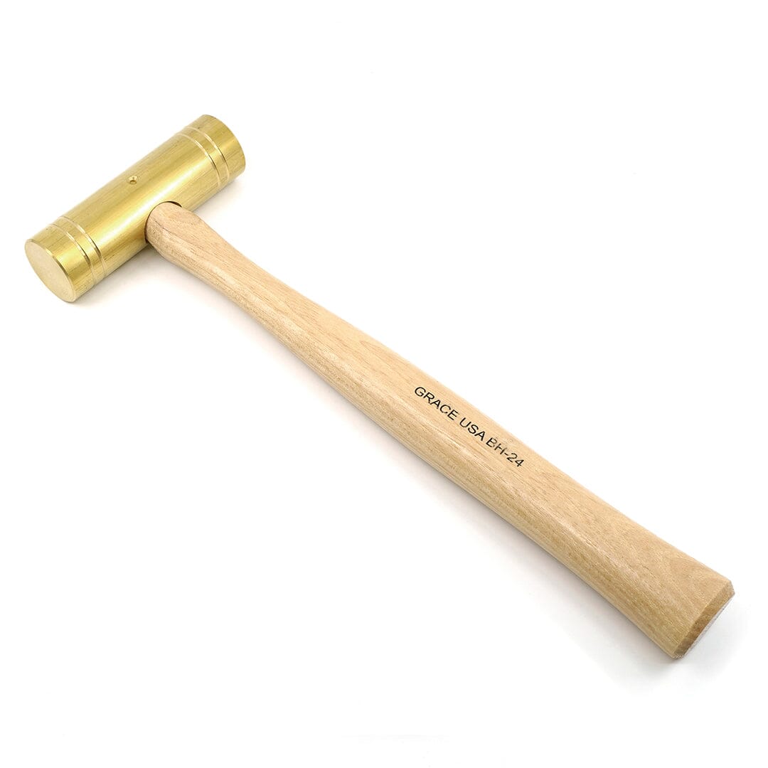 GRACE USA 24 Ounce Brass Hammer