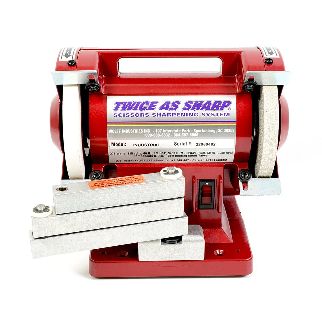 Wolff Industries Twice As Sharp Scissor Sharpener - Industrial